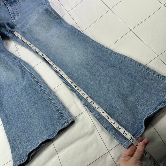 Madewell Jeans Womens 27 Blue Perfect Vintage Flare High Rise Heritage Stretch - Picture 10 of 12